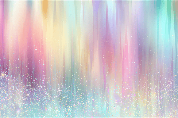 A Dreamy Pastel Rainbow Glitter Background for Whimsical Projects
