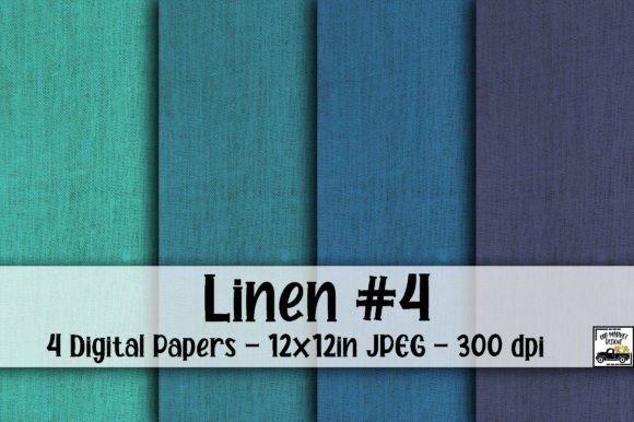 Discover Linen Textures Digital Paper #4