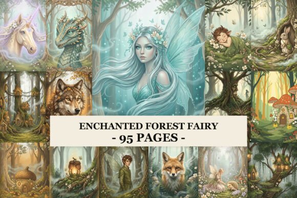 Enchanted Forest Fairy: A Creative Font for Magical Projects