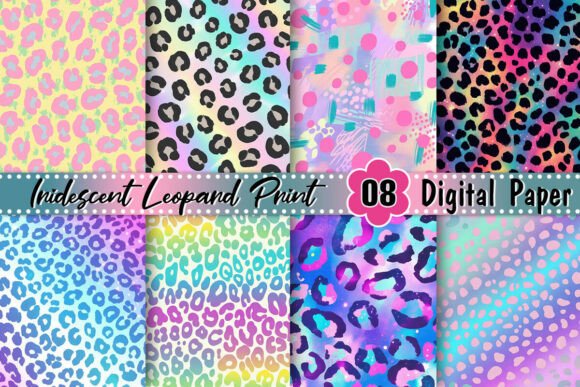 Iridescent Leopard Print: A Bold New Visual Identity