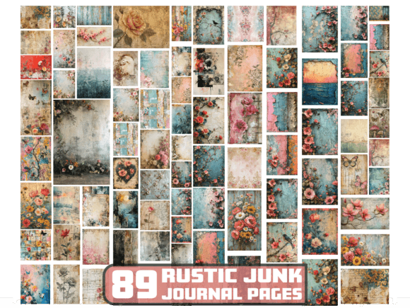 Junk Journal Pages Rustic Style: Vintage Charm for Modern Creatives