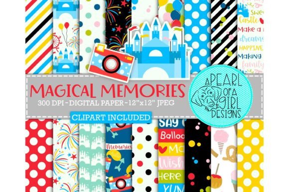 Magical Memories Digital Paper: A Designer's Go-To Resource